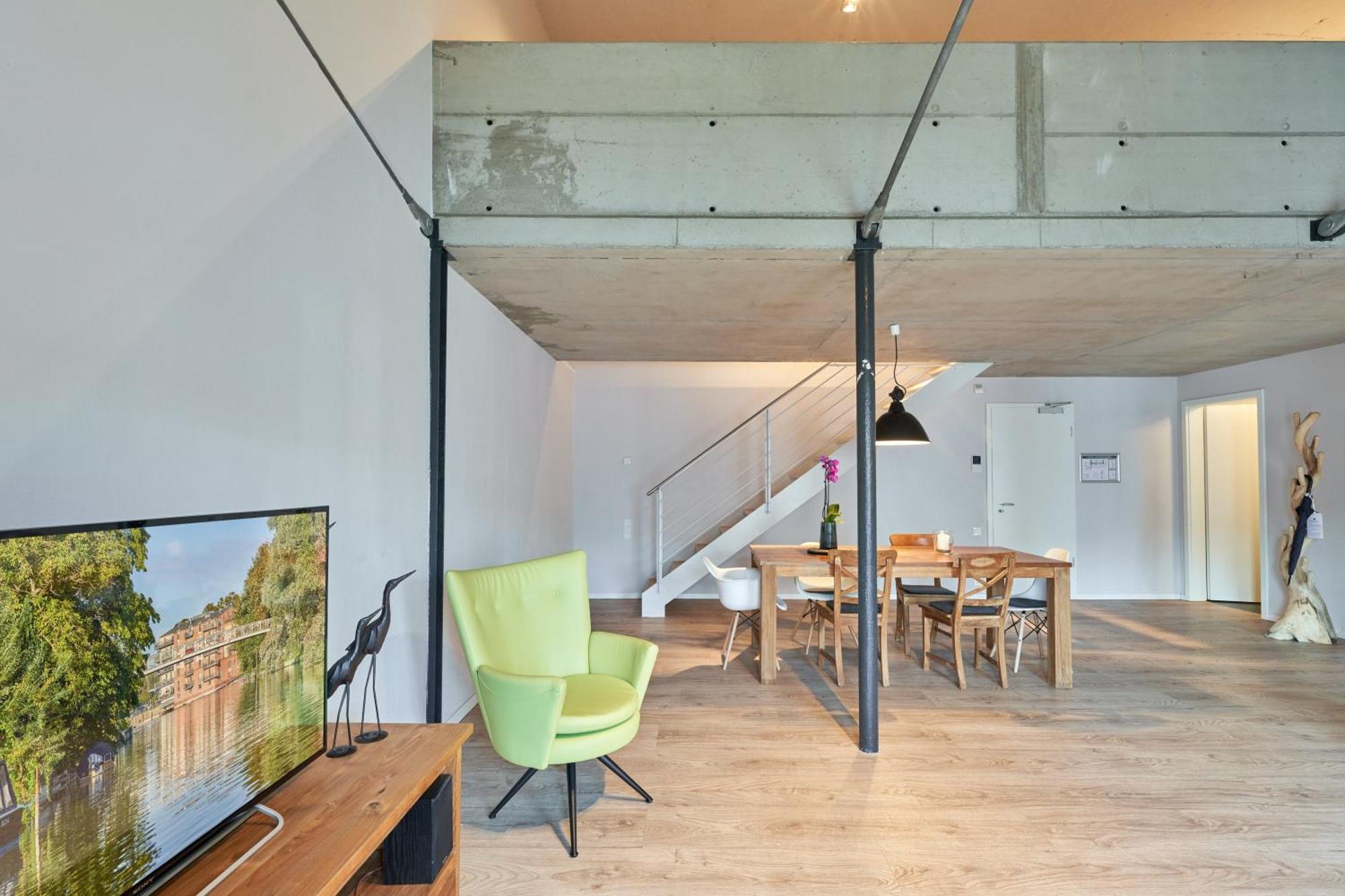 Havelblau Ferienlofts Apartment Brandenburg  Ruang foto