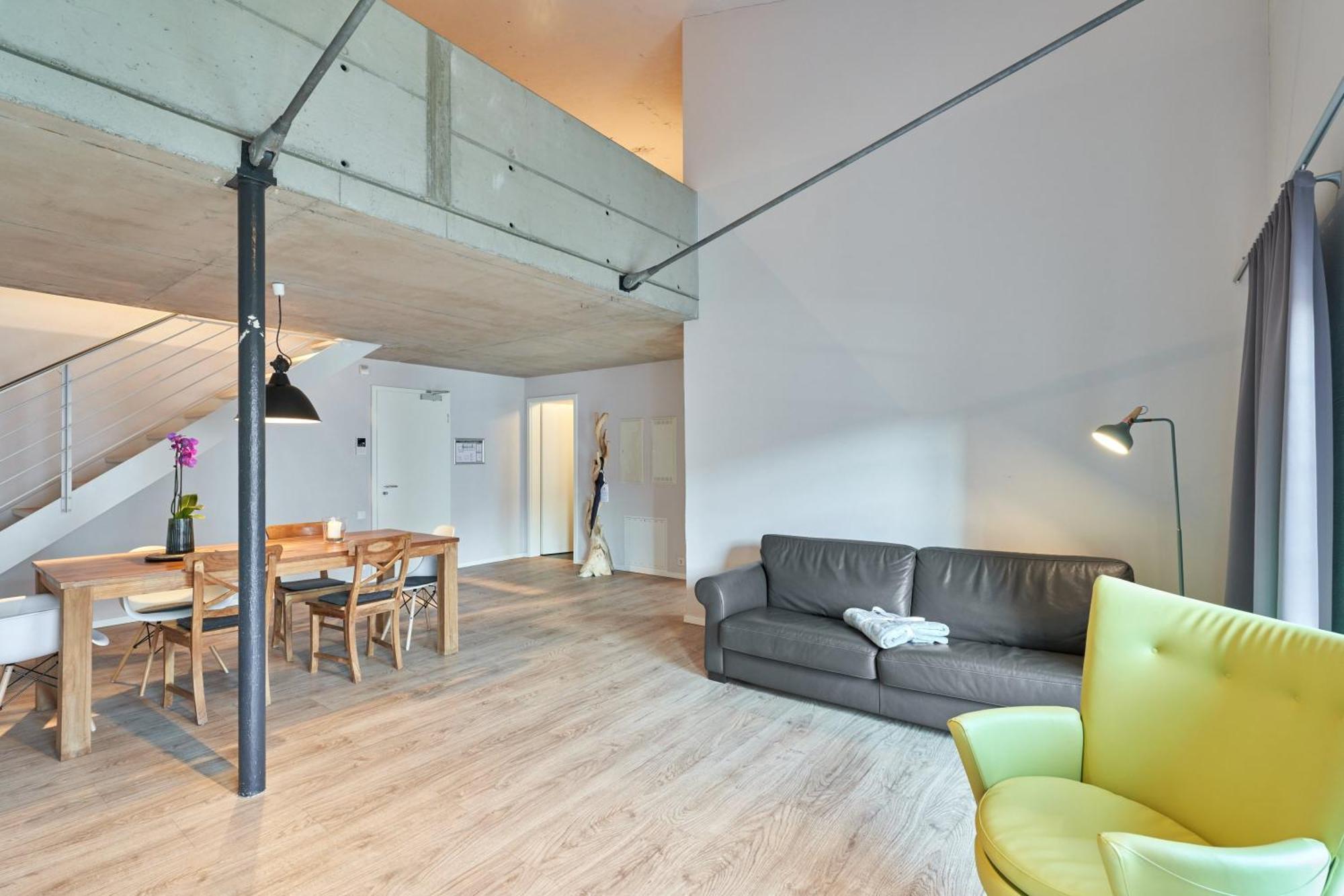Havelblau Ferienlofts Apartment Brandenburg  Ruang foto