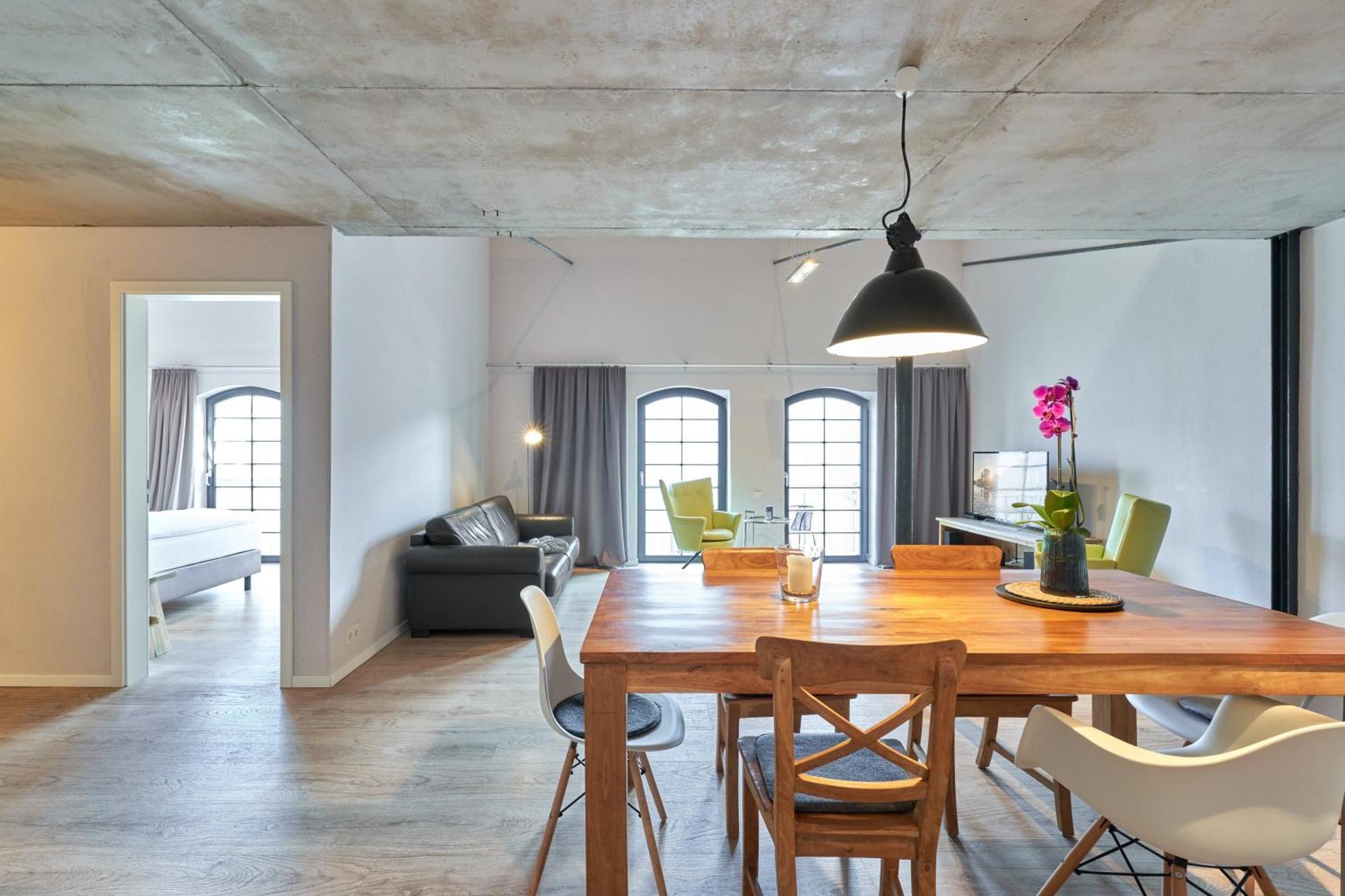 Havelblau Ferienlofts Apartment Brandenburg  Ruang foto