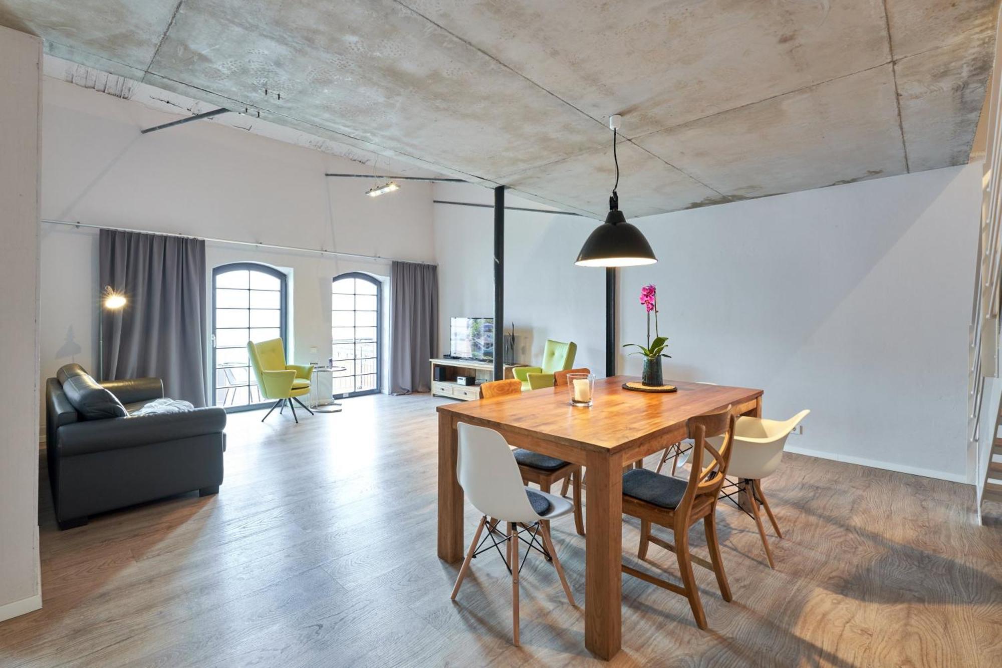 Havelblau Ferienlofts Apartment Brandenburg  Ruang foto