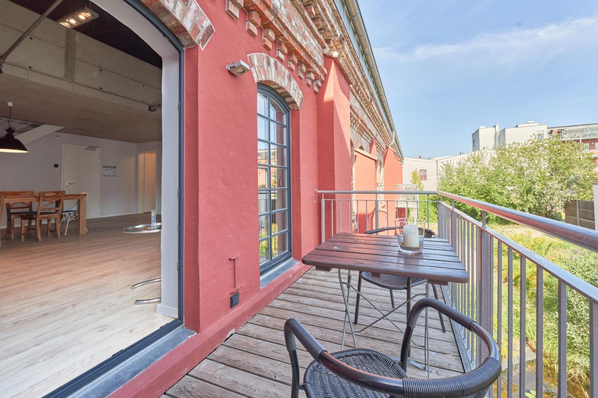 Havelblau Ferienlofts Apartment Brandenburg  Ruang foto