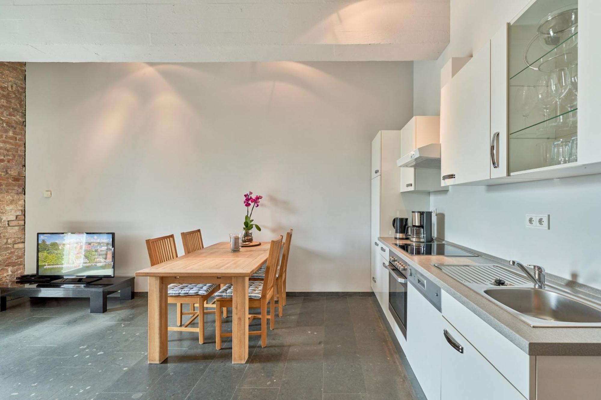 Havelblau Ferienlofts Apartment Brandenburg  Ruang foto