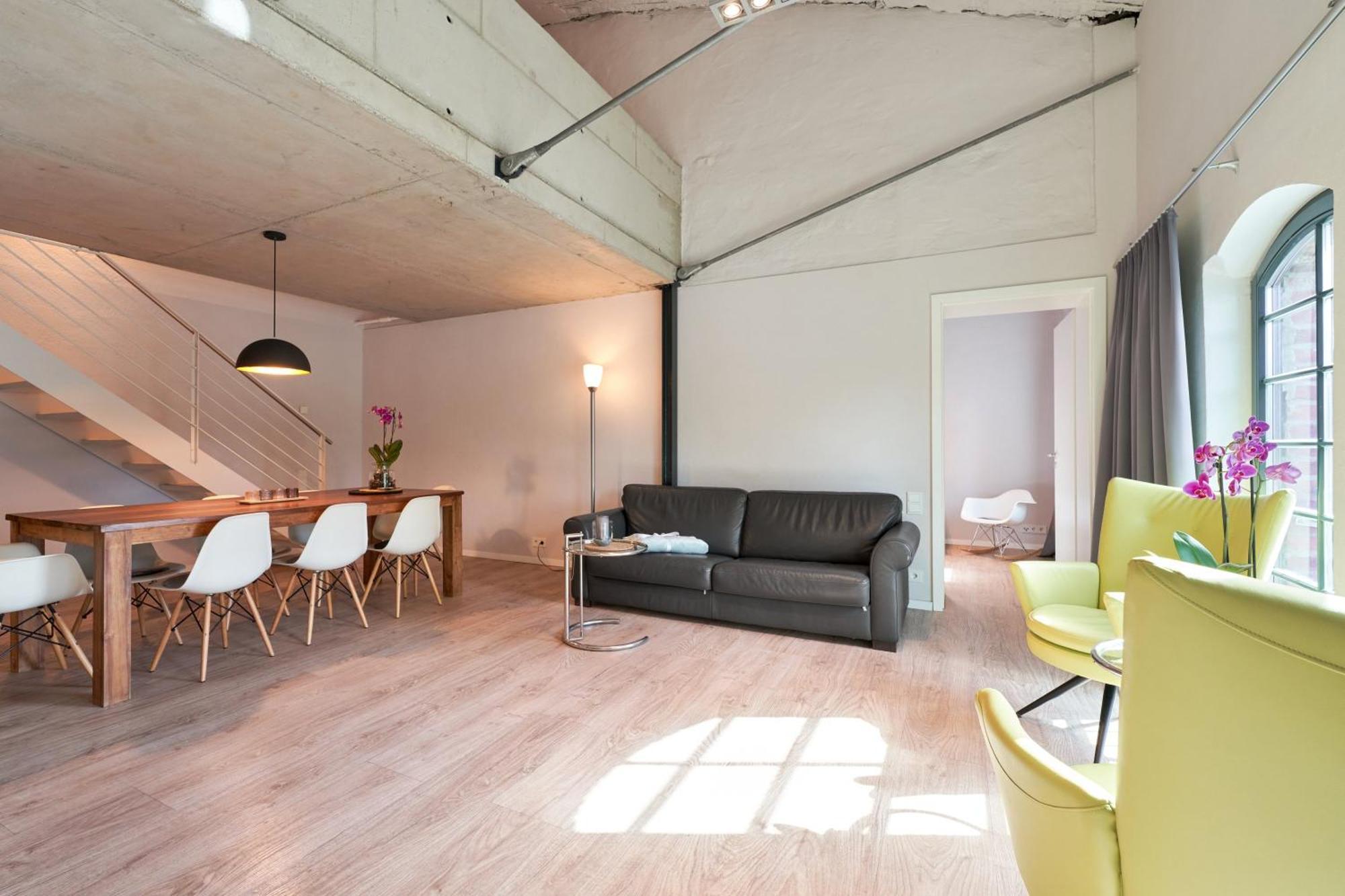 Havelblau Ferienlofts Apartment Brandenburg  Ruang foto